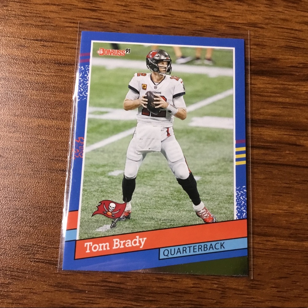 NFL Tom Brady 1991 Retro Donruss 2021